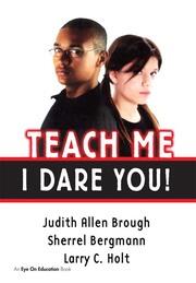 Teach Me, I Dare You! book cover