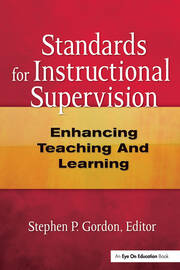 Standards for Instructional Supervision: Enhancing Teaching and Learning book cover