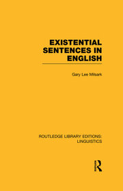 Existential Sentences in English book cover