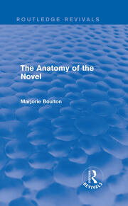 The Anatomy of the Novel (Routledge Revivals) book cover