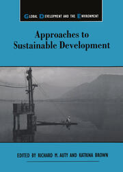 Approaches to Sustainable Development book cover