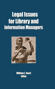 Legal Issues for Library and Information Managers book cover