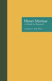 Henri Matisse: A Guide to Research book cover