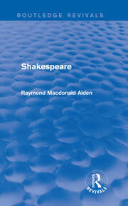 Shakespeare (Routledge Revivals) book cover