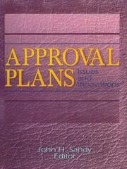 Approval Plans: Issues and Innovations book cover