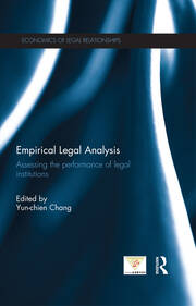 Empirical Legal Analysis: Assessing the performance of legal institutions book cover