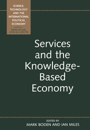Services and the Knowledge-Based Economy book cover