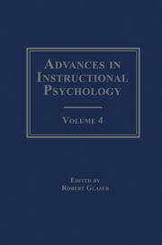 Advances in instructional Psychology: Volume 4 book cover