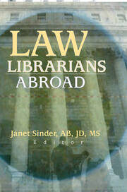 Law Librarians Abroad book cover