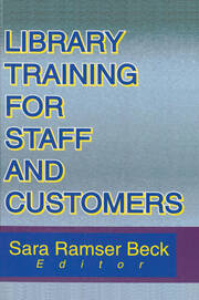 Library Training for Staff and Customers book cover