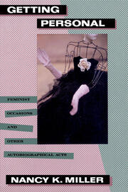 Getting Personal: Feminist Occasions and Other Autobiographical Acts book cover