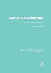 Law and Accounting (RLE Accounting): Pre-1889 British Legal Cases book cover