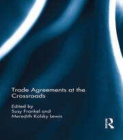 Trade Agreements at the Crossroads book cover