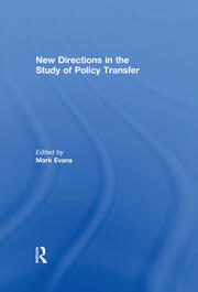 New Directions in the Study of Policy Transfer book cover