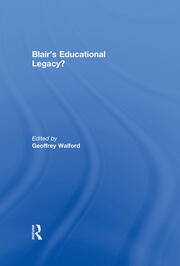 Blair's Educational Legacy? book cover