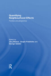 Quantifying Neighbourhood Effects: Frontiers and perspectives book cover