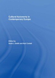 Cultural Autonomy in Contemporary Europe book cover