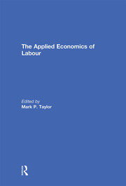 The Applied Economics of Labour book cover