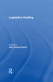 Legislative Drafting book cover