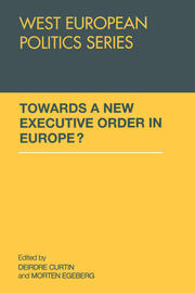 Towards A New Executive Order In Europe? book cover