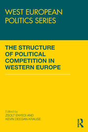 The Structure of Political Competition in Western Europe book cover