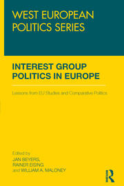 Interest Group Politics in Europe: Lessons from EU Studies and Comparative Politics book cover