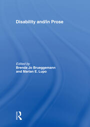 Disability and/in Prose book cover