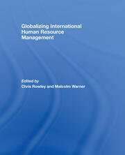 Globalizing International Human Resource Management book cover