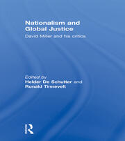 Nationalism and Global Justice: David Miller and His Critics book cover