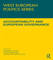 Accountability and European Governance book cover
