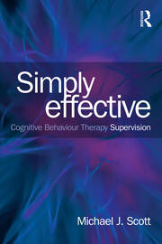 Simply Effective CBT Supervision book cover