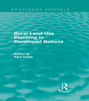 Rural Land-Use Planning in Developed Nations (Routledge Revivals) book cover
