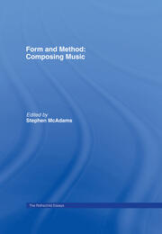 Form and Method: Composing Music: The Rothschild Essays book cover