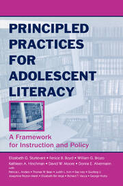 Principled Practices for Adolescent Literacy: A Framework for Instruction and Policy book cover