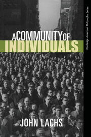 A Community of Individuals book cover