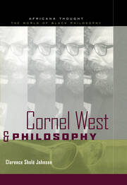 Cornel West and Philosophy book cover
