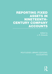Reporting Fixed Assets in Nineteenth-Century Company Accounts book cover
