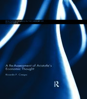 A Re-Assessment of Aristotle’s Economic Thought book cover