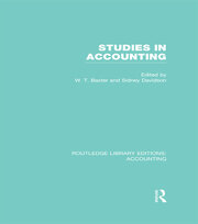 Studies in Accounting book cover