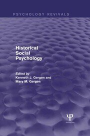 Historical Social Psychology book cover
