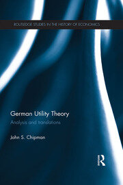 German Utility Theory: Analysis and Translations book cover