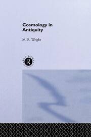 Cosmology in Antiquity book cover