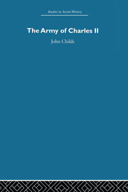 Army of Charles II book cover