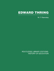 Edward Thring: Maker of Uppingham School, Headmaster 1853-1887 book cover