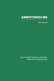 Abbotsholme: 1889-1899 book cover