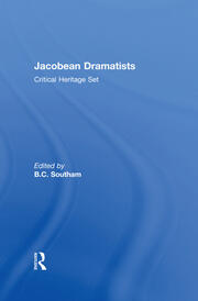 Jacobean Dramatists: Critical Heritage Set book cover