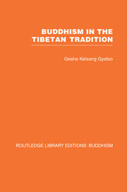 Buddhism in the Tibetan Tradition: A Guide book cover