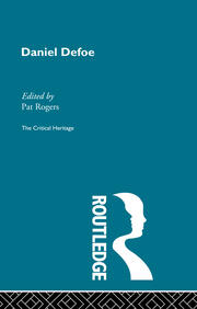 Daniel Defoe: The Critical Heritage book cover