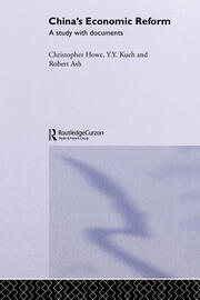China's Economic Reform: A Study with Documents book cover