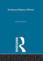A Literary History of Persia: 4 Volume Set book cover